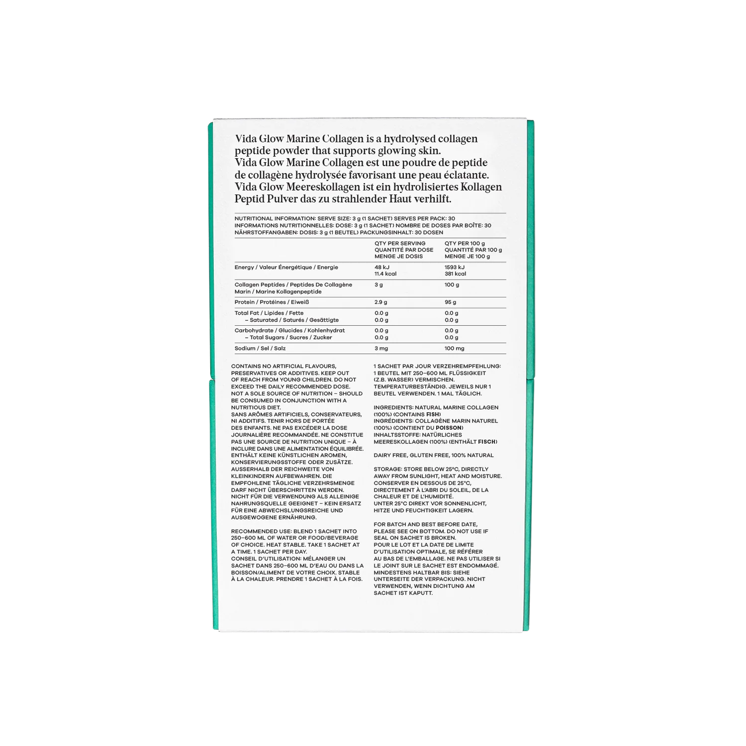 Natural Marine Collagen Sachets - Original - Image 6